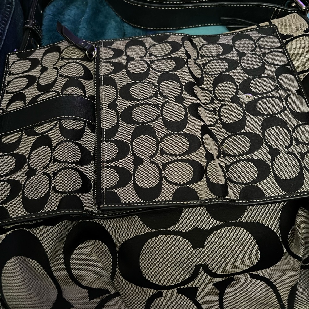 Matching Coach Purse and Wallet